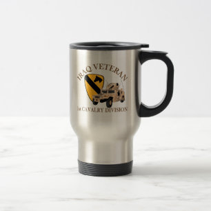 Mug De Voyage 1ère Cav Iraq Vet Humvee