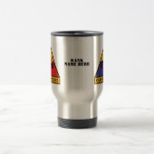 Mug De Voyage 1re division blindée " Vieux côtés " (Centre)