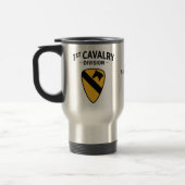 Mug De Voyage 1re insigne de la division de cavalerie (Gauche)