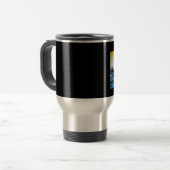 Mug De Voyage "© 2009 S.J. du mustang P51" (Devant gauche)