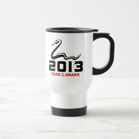 Mug De Voyage 2013 Année du Serpent (Droite)