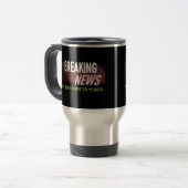 Mug De Voyage 20 Anniversaire du travail Vingtième employé (Devant gauche)