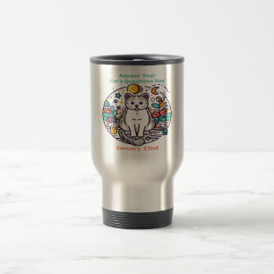 Mug De Voyage 22 janvier - Répondre aux questions de votre chat