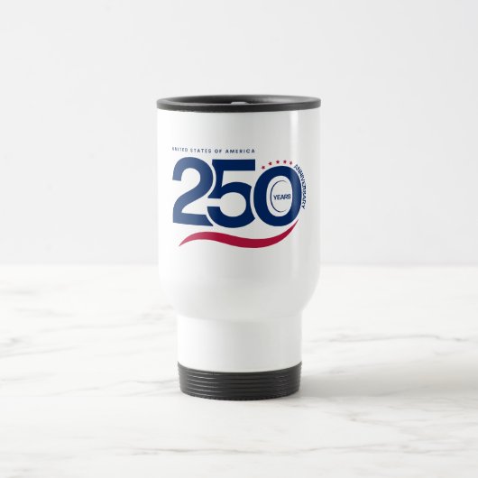Mug De Voyage 250 Ans d'Anniversaire (Centre)