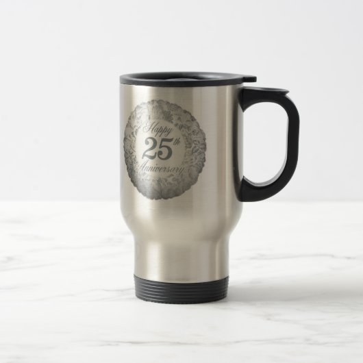 Mug De Voyage 25ème Anniversaire (Droit)