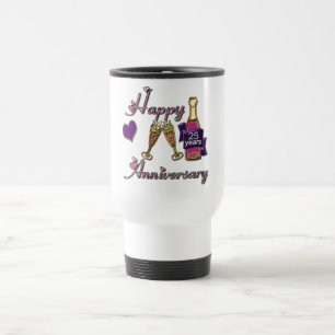 Mug De Voyage 25ème. Anniversaire