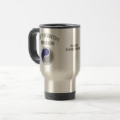 Mug De Voyage 29e division d'infanterie Militaire américain (Devant gauche)