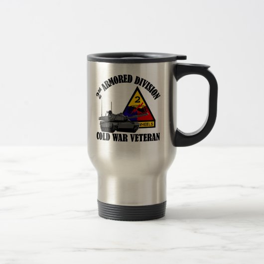 Mug De Voyage 2e ANC Vet de guerre froide (Droit)