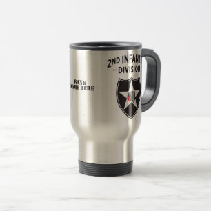 Mug De Voyage 2e division d'infanterie - Correctif personnalisé