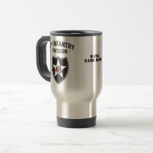 Mug De Voyage 2e division d'infanterie - Personnalisable