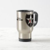 Mug De Voyage 2e division d'infanterie - Personnalisable (Devant droit)