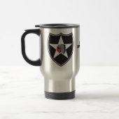 Mug De Voyage 2e division d'infanterie - Personnalisable (Gauche)