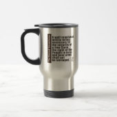 Mug De Voyage 2ème Amendement (Gauche)