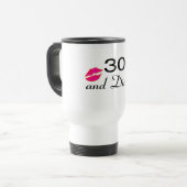 Mug De Voyage 30 et lèvres sales (Devant gauche)