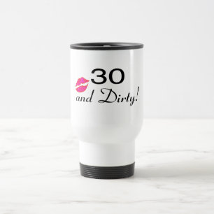 Mug De Voyage 30 et lèvres sales