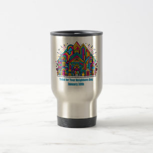 Mug De Voyage 30 janvier - Yodel pour la fête de votre voisin