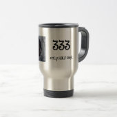 Mug De Voyage 333, mal seulement demi (Devant droit)