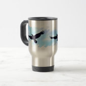 Mug De Voyage 3 RAVENS VOL Série de boug-cadeaux (Devant gauche)