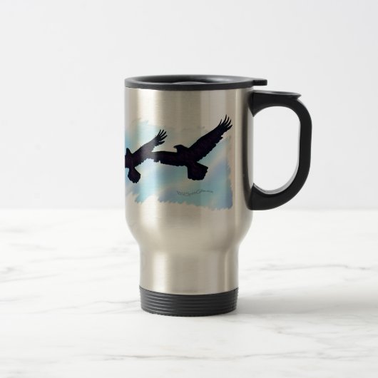 Mug De Voyage 3 RAVENS VOL Série de boug-cadeaux (Droit)