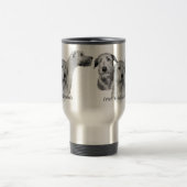 Mug De Voyage 3 têtes de chien-loup irlandais (Centre)