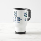 Mug De Voyage 3e Division d'infanterie DAD (Devant droit)