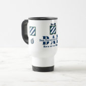 Mug De Voyage 3e Division d'infanterie DAD (Devant gauche)