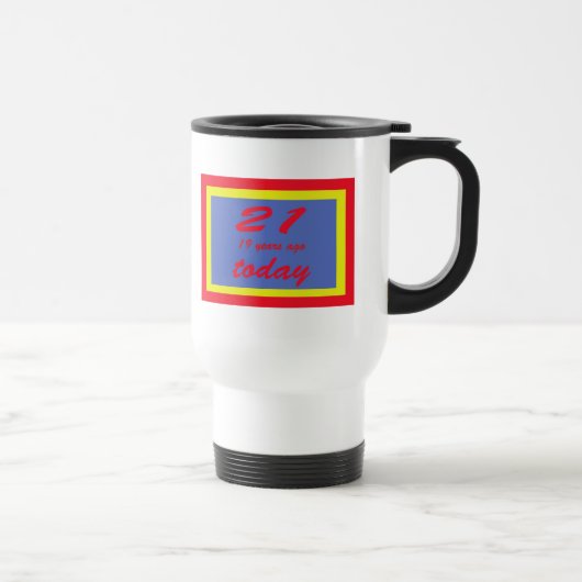 Mug De Voyage 40 ans (Droite)