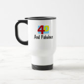 Mug De Voyage 40 et fabuleux (Gauche)