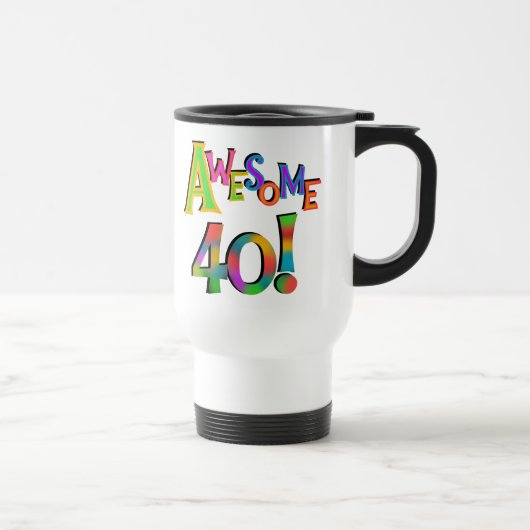 Mug De Voyage 40 T-shirts et cadeaux impressionnants (Droite)