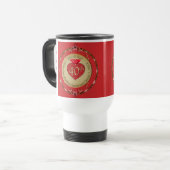Mug De Voyage 40e/15e anniversaire du Mariage Ruby (Devant gauche)