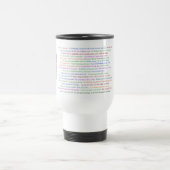 Mug De Voyage 43 Drôle Pièce de conversation pour les expression (Centre)