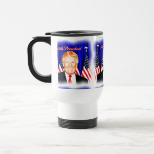Mug De Voyage 45e Président-Donald Trump _