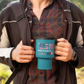 Mug De Voyage 4 juillet - Conception du Jour de l'Indépendance d