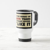 Mug De Voyage 4 milliards d'ans d'évolution. L'acte l'aiment (Devant droit)