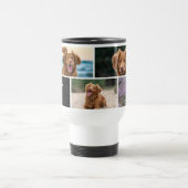 Mug De Voyage 4 Photo Collage Personalized Dog Lover Pet (Centre)