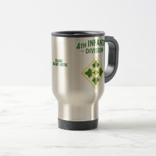 Mug De Voyage 4e division d'infanterie personnalisable