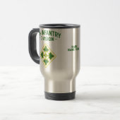 Mug De Voyage 4e division d'infanterie personnalisable (Devant gauche)