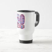 MUG DE VOYAGE 50 STATES UTILISE (Devant droit)