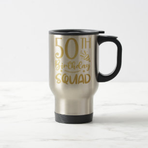Mug De Voyage 50e Anniversaire Escouade 50
