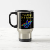 MUG DE VOYAGE 50E ANNIVERSAIRE FABULOUS DIVA DESIGN (Gauche)