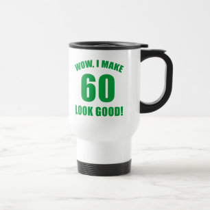 Mug De Voyage 60e anniversaire Gag cadeau (g)