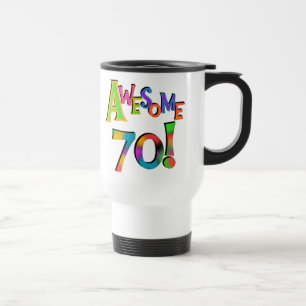 Mug De Voyage 70 superbes T-shirts et cadeaux d'anniversaire