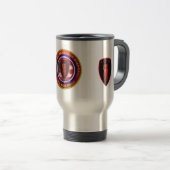 Mug De Voyage 71e Groupe de neutralisation d'explosifs et d'engi (Devant droit)