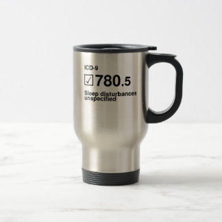 Mug De Voyage 780,5, perturbations de sommeil, non spécifiées