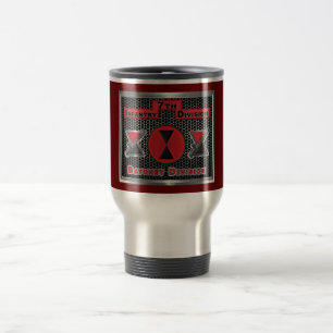 Mug De Voyage 7e division d'infanterie puissante