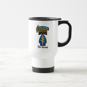 Mug De Voyage 7e Groupe des forces spéciales Berets verts Vis SF