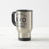 Mug De Voyage 80e anniversaire de baseball papa (Devant gauche)