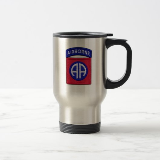 Mug De Voyage 82e ABN DIV, Division aéroportée Vis aux anciens c (Droit)