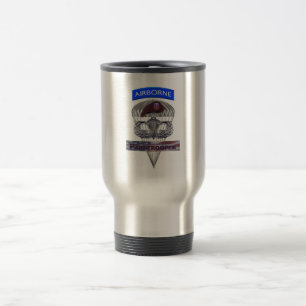 Mug De Voyage 82e chasseur principal aéroporté avec drapeau amér