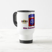 Mug De Voyage 82e division aéroportée Ancien combattant en Irak  (Devant gauche)